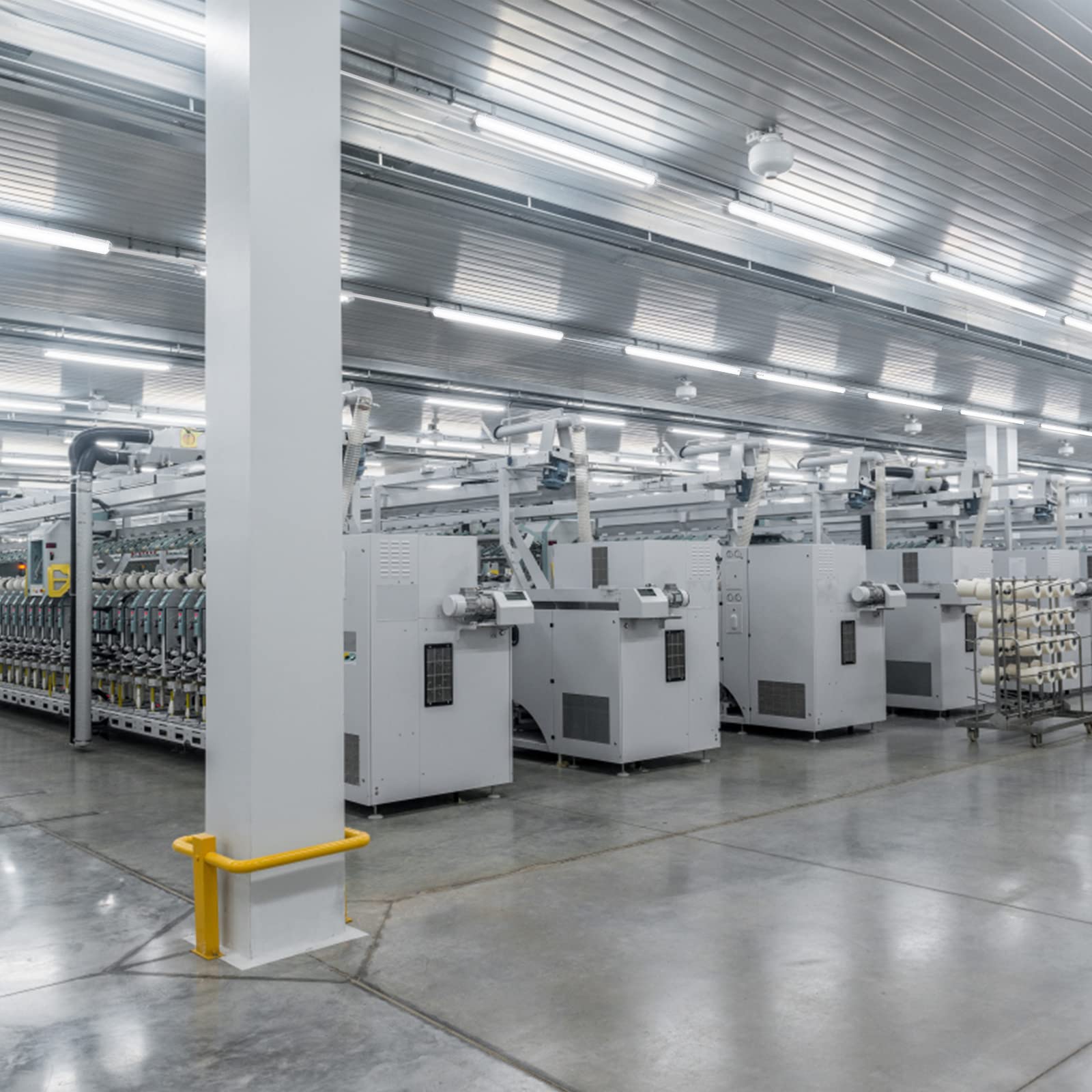 Jopassy LED Feuchtraumleuchte 120/150 cm IP65 für Garage und Werkstatt