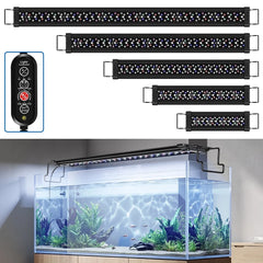 Jopassy Aquarium LED Beleuchtung 12–36W Vollspektrum IP66 mit Timer für 30–120 cm Becken