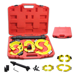 Jopassy McPherson Federspanner Set mit 3 Spannköpfen für Kfz Federbeine