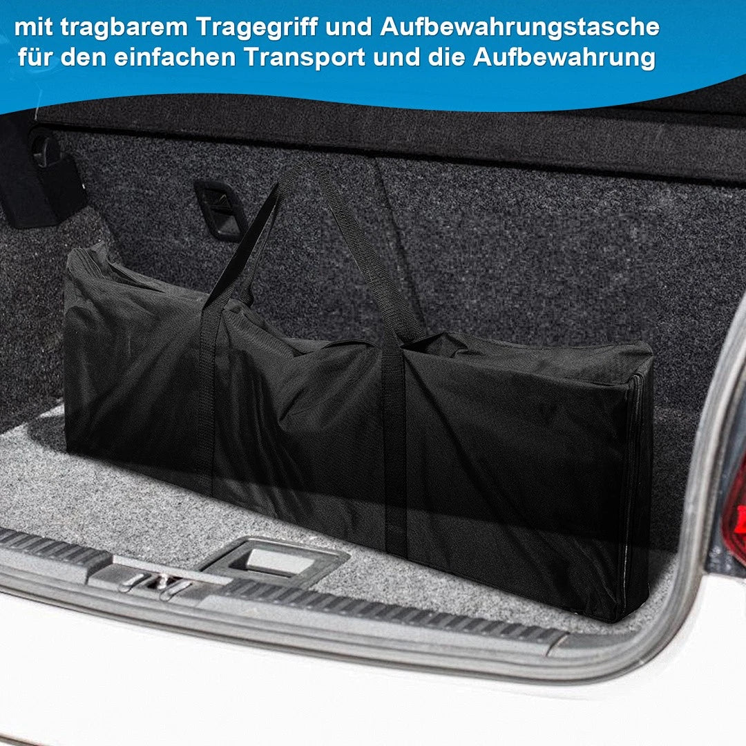 Jopassy 2er Set Teleskoprampe Aluminium Auffahrrampe bis 300 kg
