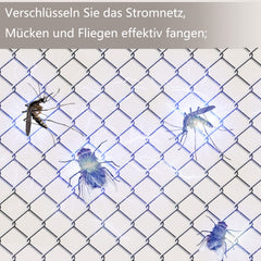 Jopassy Elektrische Fliegenklatsche 3 Stück Mückenklatsche ohne Chemie für Innen und Außen