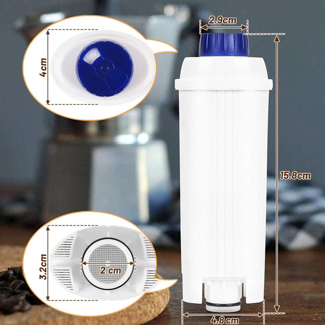 Jopassy Wasserfilter kompatibel mit DeLonghi DLSC002
