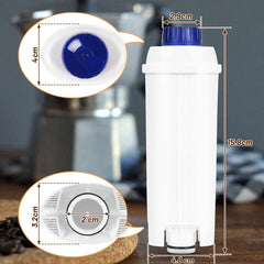 Jopassy Wasserfilter kompatibel mit DeLonghi DLSC002