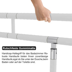 Jopassy WC Haltegriff klappbar 60 cm Wandstützgriff bis 200 kg