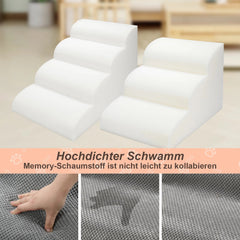 Jopassy Hundetreppe 3 oder 4 Stufen bis 18 kg rutschfest