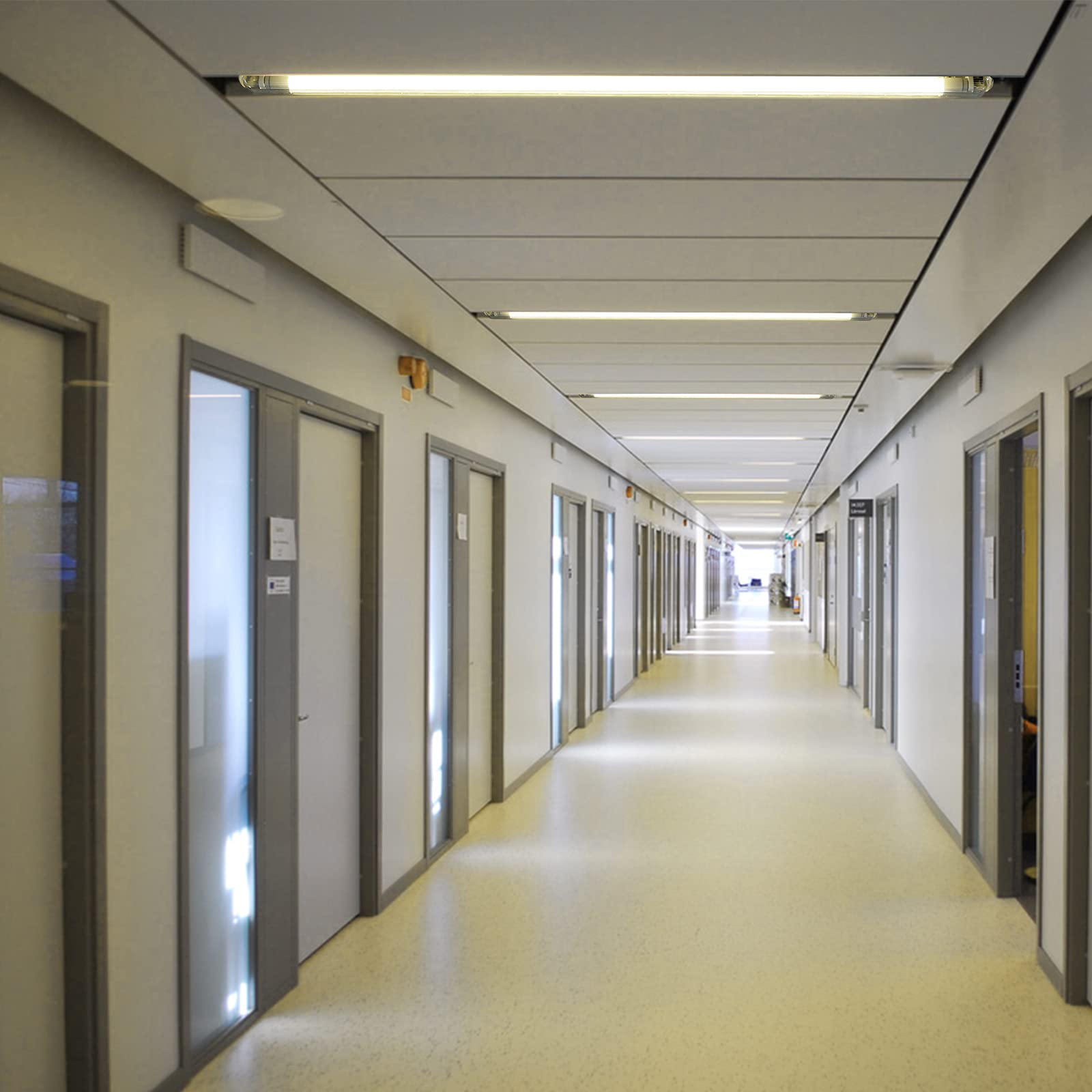 Jopassy LED Feuchtraumleuchte 120/150 cm IP65 für Garage und Werkstatt