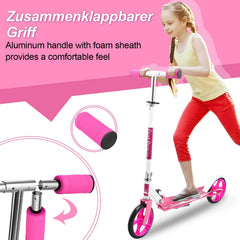 Jopassy Kinderroller klappbar höhenverstellbar 100 kg mit rutschfesten Reifen