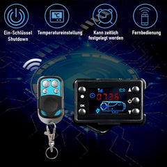 Jopassy Diesel Standheizung 5kW 12V mit LCD Fernbedienung und Schalldämpfer
