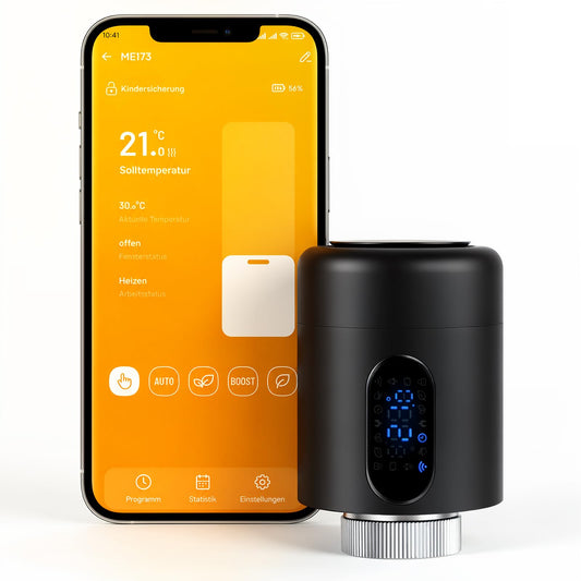 Jopassy WLAN Heizkörperthermostat mit Fenstererkennung und 7 Adaptern