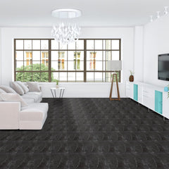 Jopassy PVC Bodenbelag selbstklebend Vinyl Bodenfliesen Marmoroptik 30x30cm