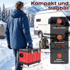 Jopassy Diesel Standheizung 12V/24V/230V 5L mit LCD und Fernbedienung