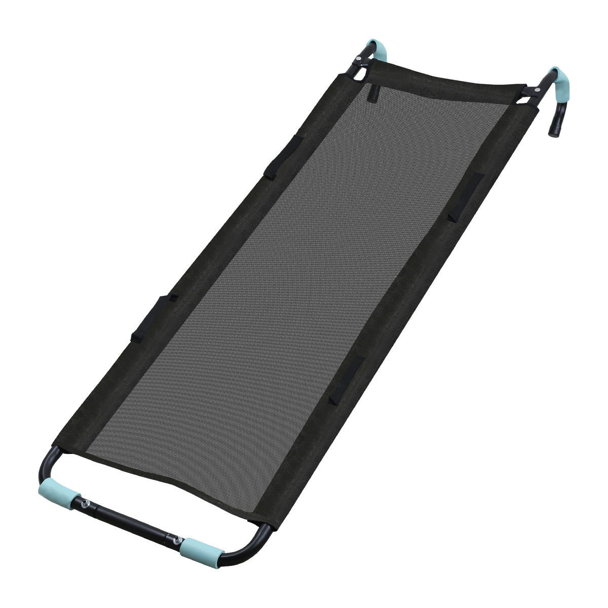 Jopassy Trampolin Rutsche 150 cm, Trampolinleiter & Trampolinzubehör für Kindertrampolin, bis 100 kg belastbar, aus verzinktem Rohr & PP, für Trampoline ab 10 ft
