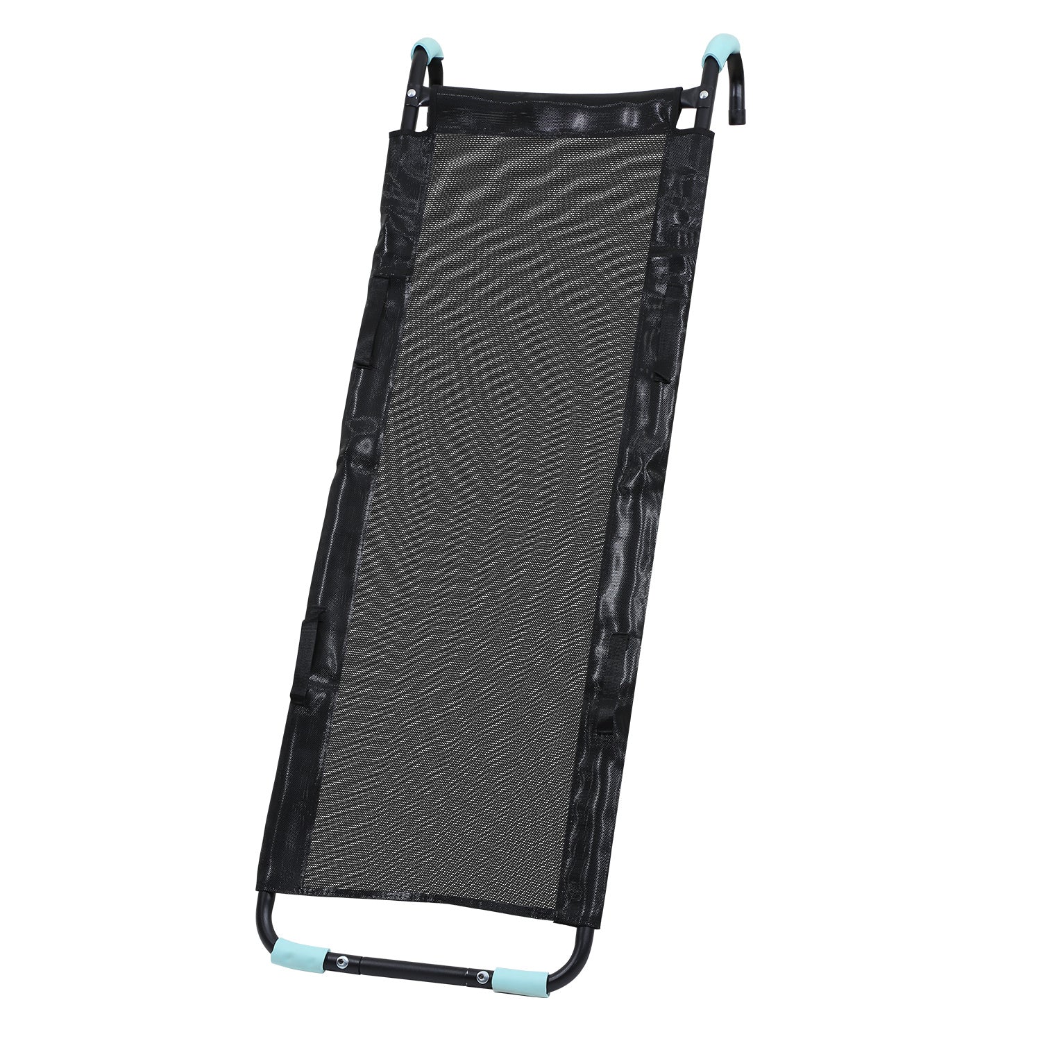 Jopassy Trampolin Rutsche 150 cm, Trampolinleiter & Trampolinzubehör für Kindertrampolin, bis 100 kg belastbar, aus verzinktem Rohr & PP, für Trampoline ab 10 ft