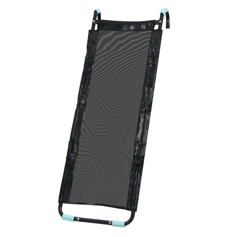 Jopassy Trampolin Rutsche 150 cm, Trampolinleiter & Trampolinzubehör für Kindertrampolin, bis 100 kg belastbar, aus verzinktem Rohr & PP, für Trampoline ab 10 ft