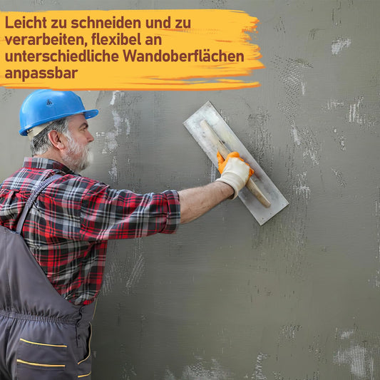 Jopassy Armierungsgewebe 160 g/m² 50 m Rolle Glasfasergewebe für Innenputz Außenputz