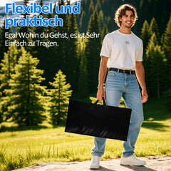Jopassy Faltbare Eistonne 390L für Eisbad Outdoor 80 x 80 cm