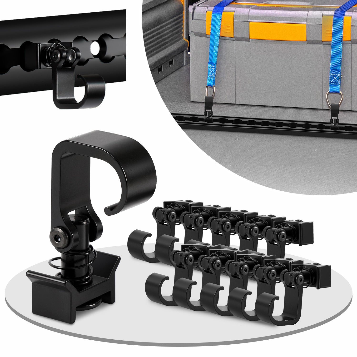 Jopassy Airlineschiene Fitting 10 Stück