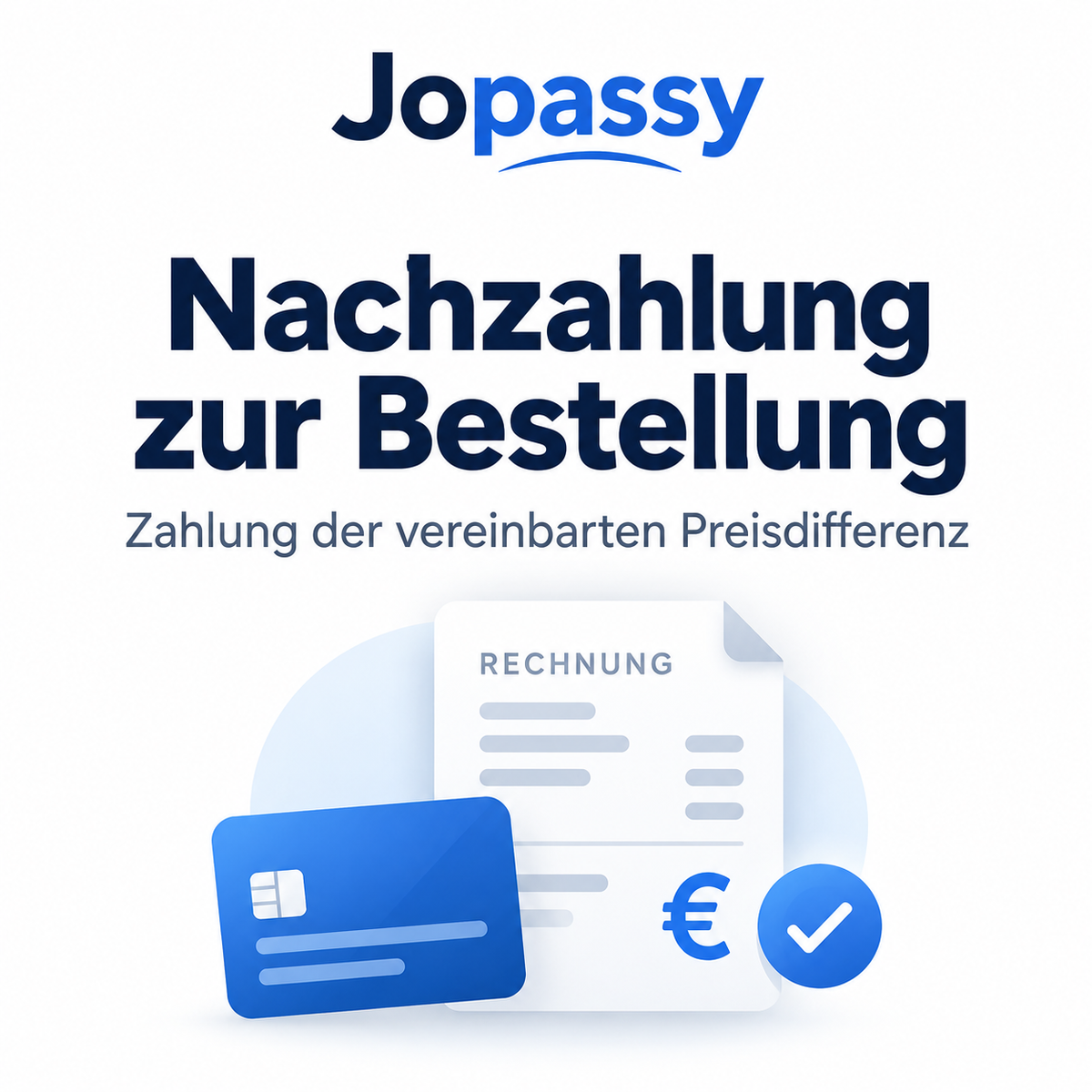 Nachzahlung zur Bestellung