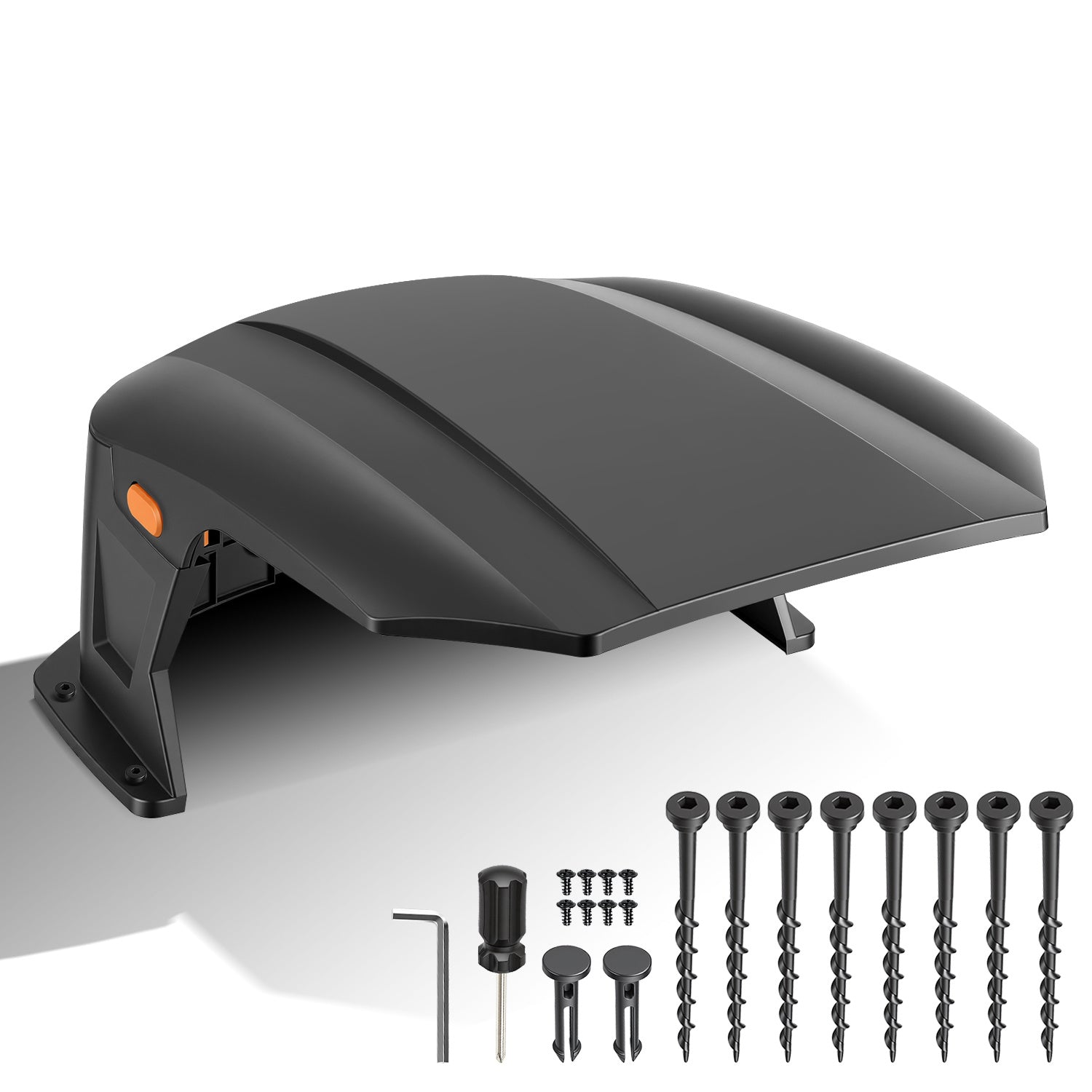 Jopassy Hochklappbare Mähroboter Garage 70,5 × 57 × 33 cm für Ladestation