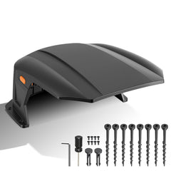 Jopassy Hochklappbare Mähroboter Garage 70,5 × 57 × 33 cm für Ladestation