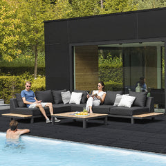 Jopassy PP Klickfliesen 30 x 30 cm für Balkon und Terrasse