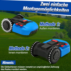Jopassy Mähroboter Spikes 2er Set