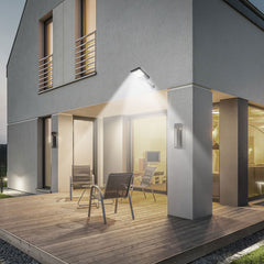 Jopassy Solar Straßenleuchte 200–1000W mit Bewegungsmelder Fernbedienung und Akkuanzeige IP65