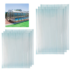 Jopassy FRP Wellplatten transparent für Dach und Gartenhaus