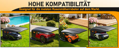 Jopassy Hochklappbare Mähroboter Garage 70,5 × 57 × 33 cm für Ladestation