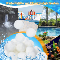 Jopassy Pool Filtermedium als Ersatz für Filtersand