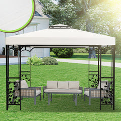 Jopassy Pavillon Ersatzdach 3 x 3 m mit Dachlüftung