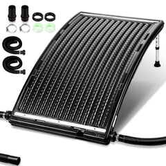 Jopassy Solar-Poolheizung / Sonnenkollektor – 113×69×35 cm – 10 000 L/h Durchfluss – 32-38 mm Anschluss – Erweiterbar