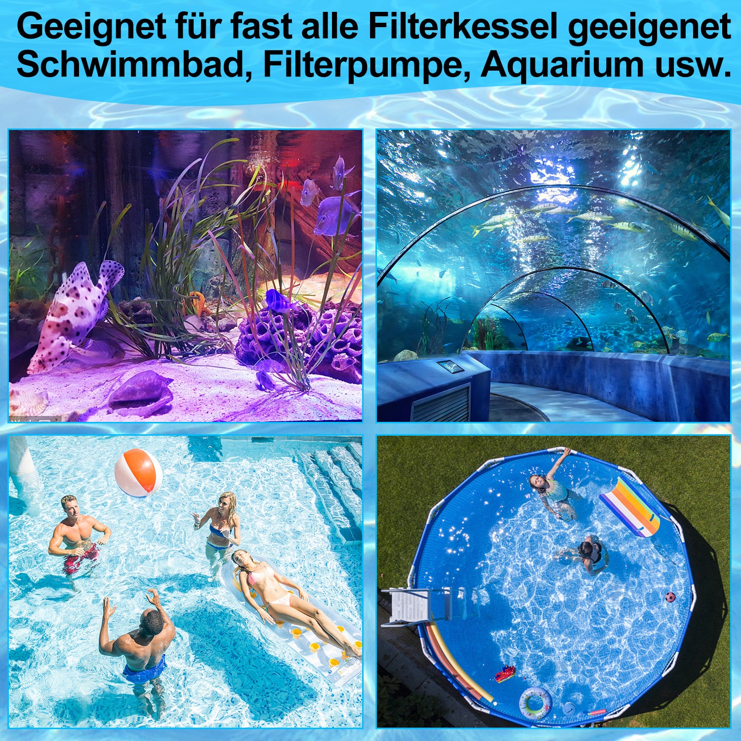 Jopassy Pool Filtermedium als Ersatz für Filtersand